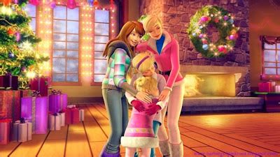 ♥ Babrie Pink Glitter ♥: Barbie um Natal Perfeito♥♥♥