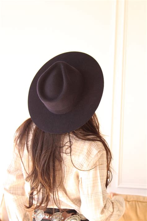 Paige Wool Felt Hat – Vintage Boho Bags