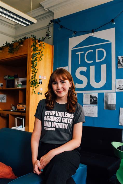 TCD SU President Jenny Maguire: "Even though we have made great steps