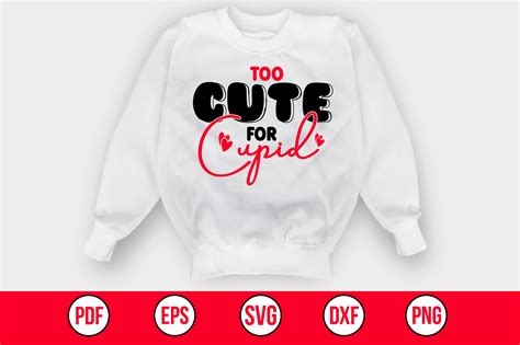Too Cute for Cupid SVG Graphic by Abdul Mannan125 · Creative Fabrica