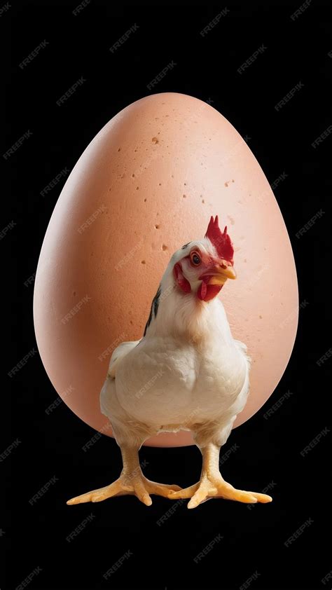 collection chicken egg side view full length  transparency background