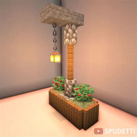5 unique lamp post designs that I built in Minecraft! | Minecraft ...