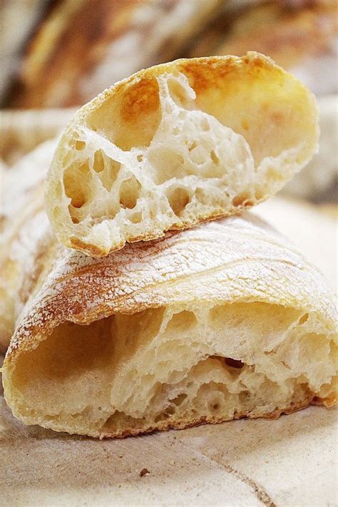 Цельнозеновая чабатта на закваске | Блины на закваске, Вкусняшки ...
