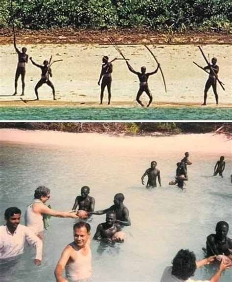 The Sentinelese are an indigenous tribe that inhabits North Sentinel Island in the Bay of Bengal ...