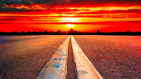 Straße zum Horizont | Cool pictures, Chill wallpaper, Road