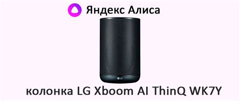 Умная колонка LG Xboom AI ThinQ WK7Y - плюсы, минусы и видеообзор