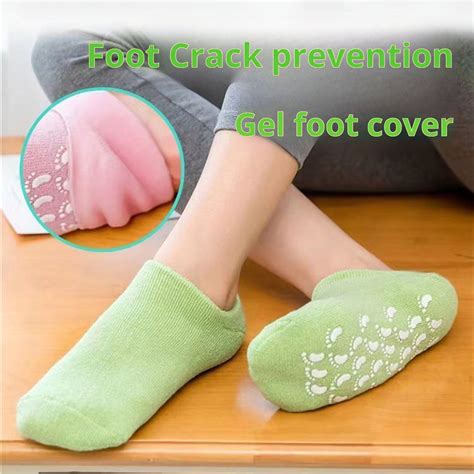 Eosunjian 1 Pair Protective Foot Covers Cotton Crack Resistant Softened