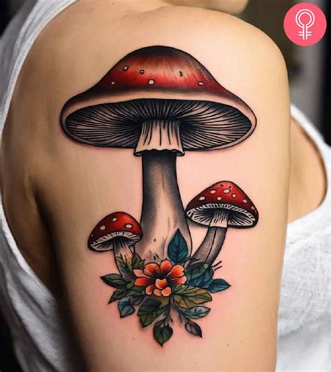 Mushroom garden tattoo - Bronctattooaus.com