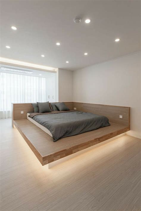 luxurious bedroom interior  large bed