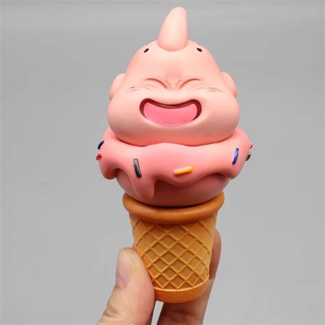 11cm Anime Buu Dragon Ball Majin Buu Ice Cream Action Figure | Shopee ...