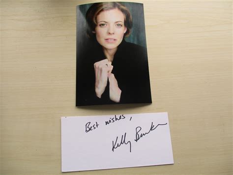 Kelly Burke (West End Actress) hand signed RARE *FREE POST* on eBid