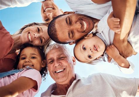 Diversity, Huddle and Family with Smile, Happy and Bonding Together for ...