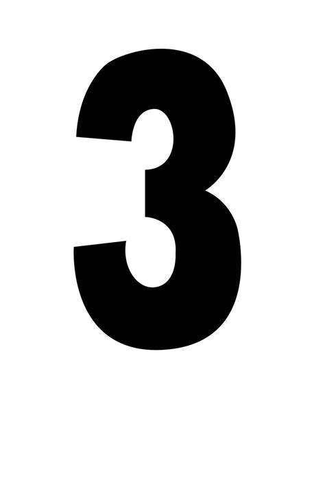 stencil numbers printable 1