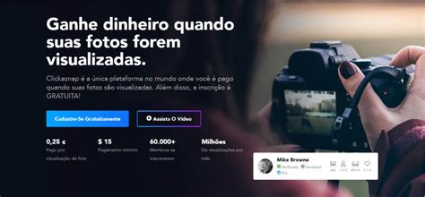 Como Ganhar Dinheiro Com Fotos Na Internet - CLICKASNAP: Como Ganhar Dinheiro na Internet por Visualização de Fotos ...