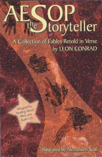 aesop  storyteller  book  fables retold  verse conrad leon