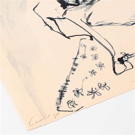 Tracey Emin - Curled Up | Tracey Emin Still Life Portrait Print, Female
