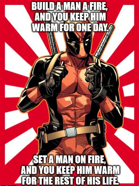 Deadpool Pick Up Lines.
