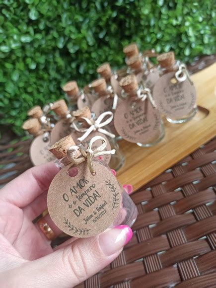 O Que Colocar Na Garrafinha De Lembrancinha - 30 Garrafinhas de Vidro 20 ml - Lembrancinha para Casamento