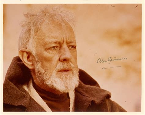 Lot Detail - Star Wars: Alec Guinness Signed 10” x 8” Photo from “A New