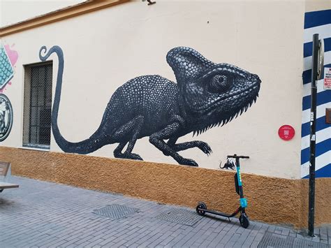 Chameleon by Roa - Street Art Cities