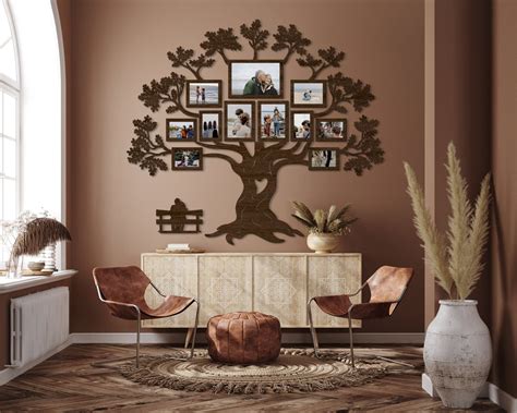 Tree of Life Wall Art Family Photo Frames Tree Family Photos - Etsy