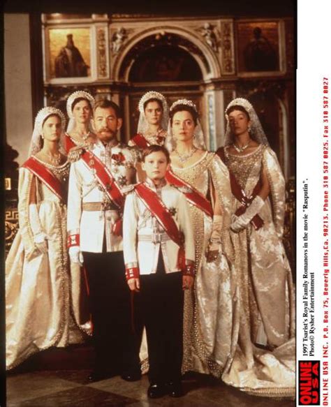 Tsarist's Royal Familey Romanovs In The Movie Rasputin Pictures | Getty ...