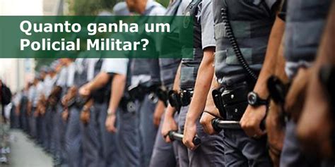 Quanto ganha um Policial Militar? - Salário e Média Salarial