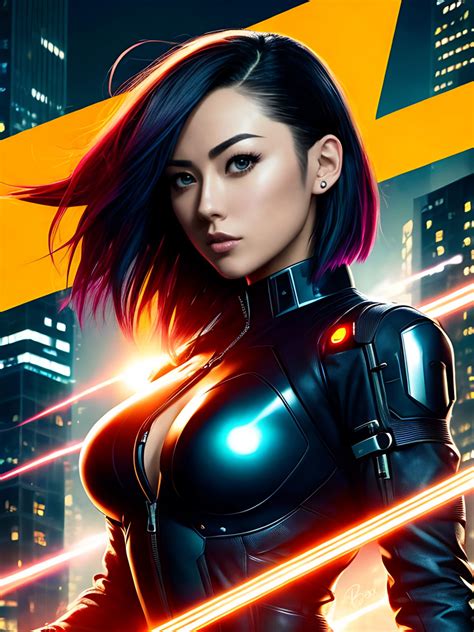 Arasaka Assassin // Cybergirl Series by Bexxperience on DeviantArt