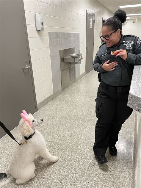 Wake - The Wake County Detention Center had a visit from the Easter