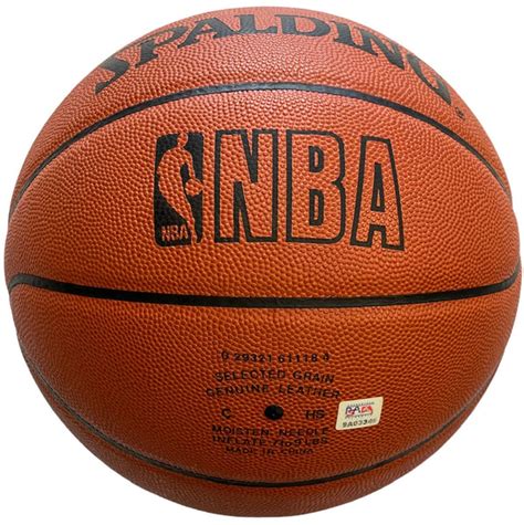 Kobe Bryant Autographed Spalding Official NBA Game Basketball (PSA ...