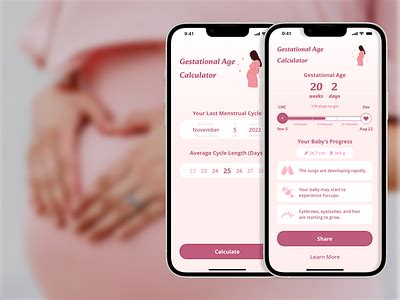 Gestational Age Calculator designs, themes, templates and downloadable ...