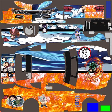 Demon Slayer Super Late Model by Justin Hughes6 - Trading Paints