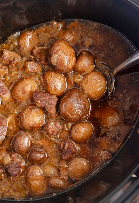 Crockpot Steak and Potatoes - Together as Family