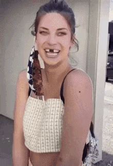 Smile Teeth GIF - Smile Teeth Shocked - Discover & Share GIFs