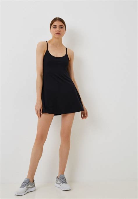 Платье Reebok LUX STRAPPY DRESS, цвет: черный, RTLACY315201 — купить в ...