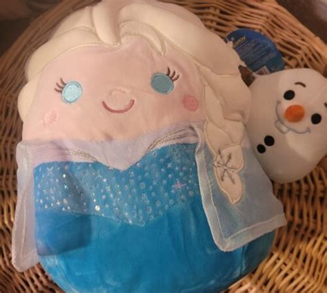 Squishmallows Disney Frozen Elsa with Mini Plush Olaf BRAND NEW | #4607885115