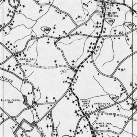 CHESTERFIELD COUNTY - Old SCDOT MAPS - Chesterfield County