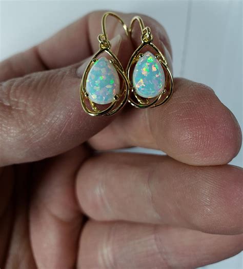 Diamond And Opal Earrings Australia