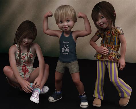 Why no 'The Kids 7'? - Daz 3D Forums