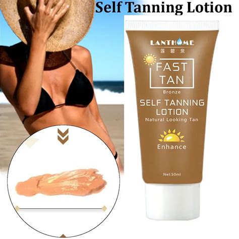 50ml Hot Sale Unisex Effective Self Sunless Tanning Enhance Lotion ...