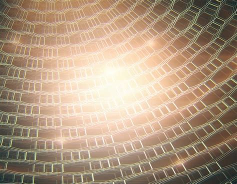 premium photo hexagonal mesh texture