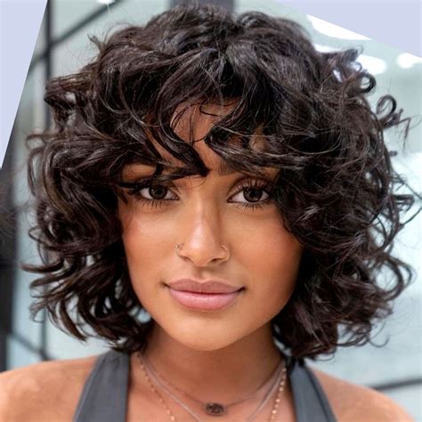 Curly Blunt Bob With Bangs: The Ultimate Guide To This Flattering