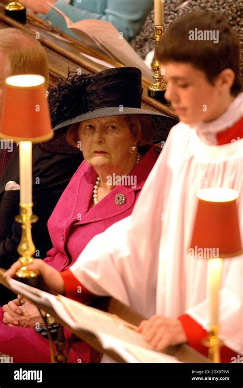 Baroness Thatcher attends Stock Photo - Alamy