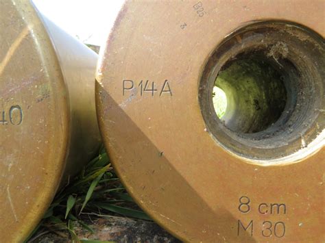 German shell cases from Jersey Channel Islands.