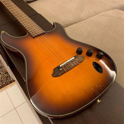 Solid Body Ibanez Nylon Electric Acoustic, Hobbies & Toys, Music & Media, Musical Instruments on ...