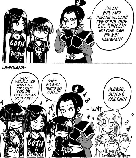 azula, emo-girl, goth-girl, punk-girl, and amy (original and 2 more