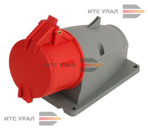Купить Розетка стационарная ССИ-125 32А 380В 3Р+РЕ+N IP44 MAGNUM IEK ...