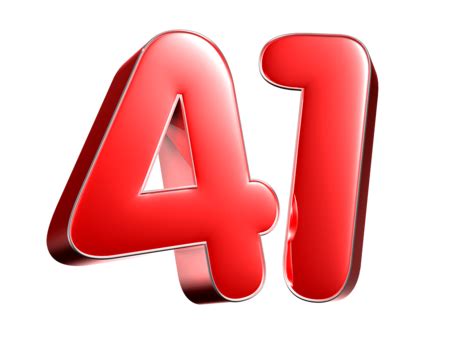 isolated  rendering  red number   clipping path  buy