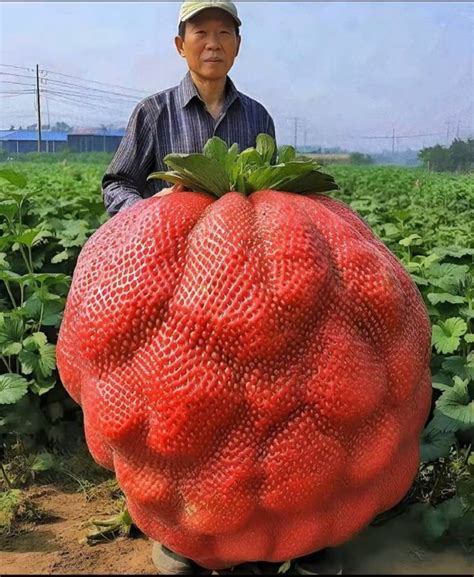 giant strawberry dau tay hinh anh gau
