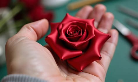 Rosa De Fita De Cetim Como Fazer - Como Fazer Rosa Com Fita De Cetim Larga
